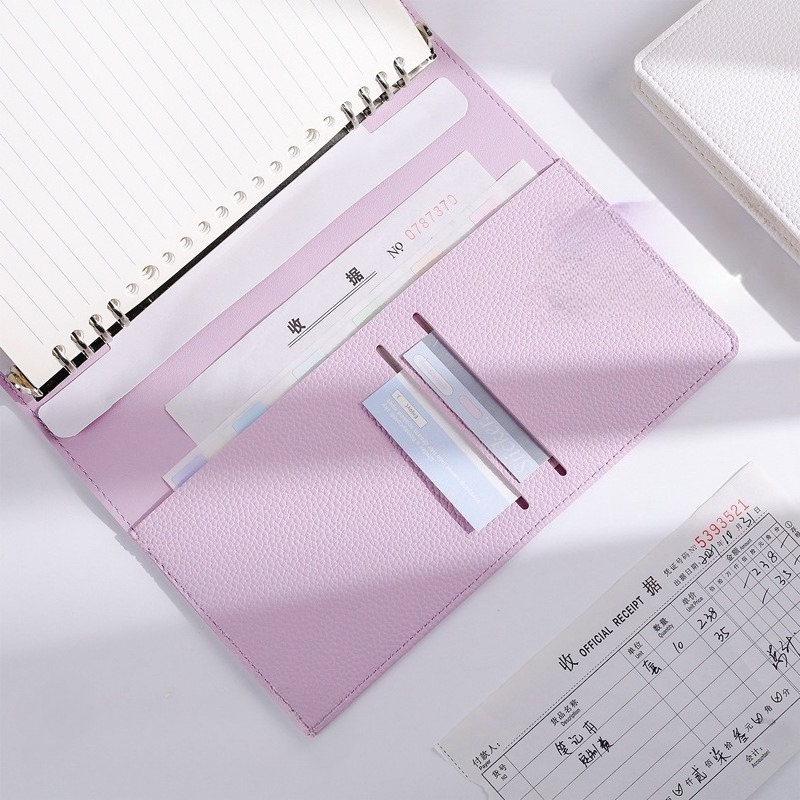 A5  Soft PU DIY Binder Photoca - огляд і ціна Vintage Leather Journal Notebook