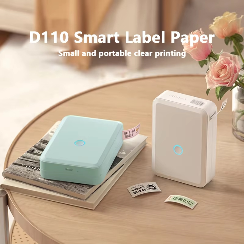 Niimbot D110 Mini Portable The - огляд і ціна Mini Pocket Thermal Printer Paper Roll