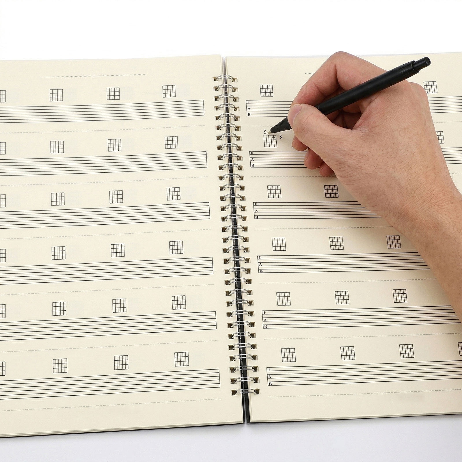 2Pcs Guitar Music Manuscript N - огляд і ціна Blank Sheet Music Notebook