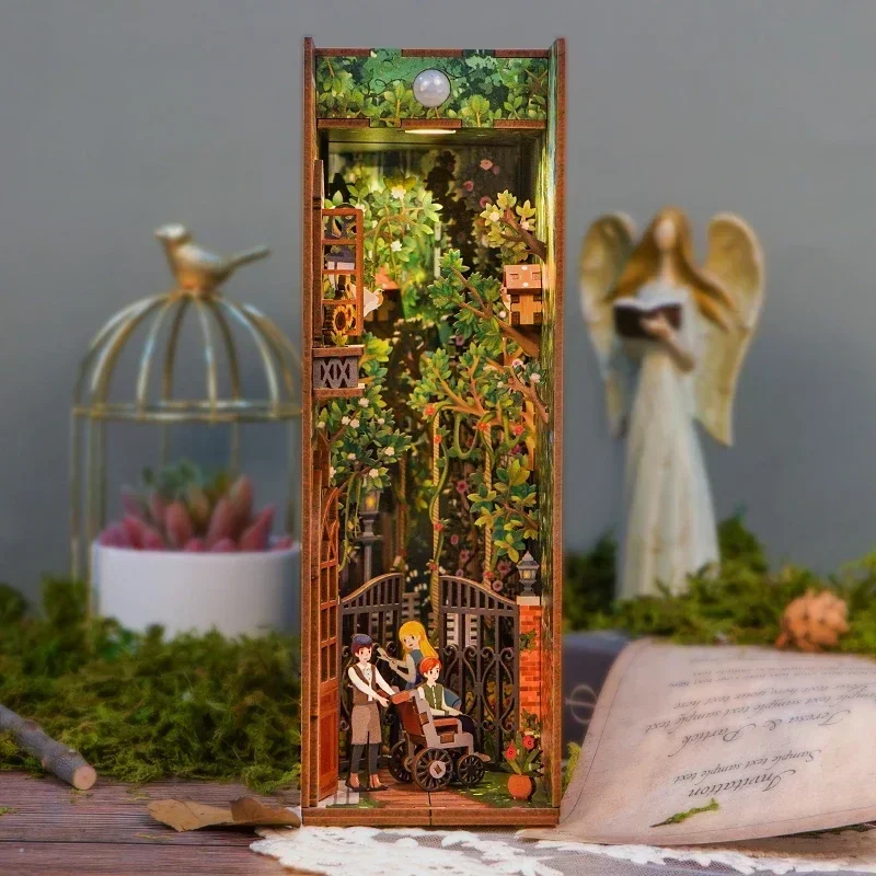 DIY Wooden Book Nook Shelf Ins - огляд і ціна Diy Wooden Book Nook Kit Shelf Insert