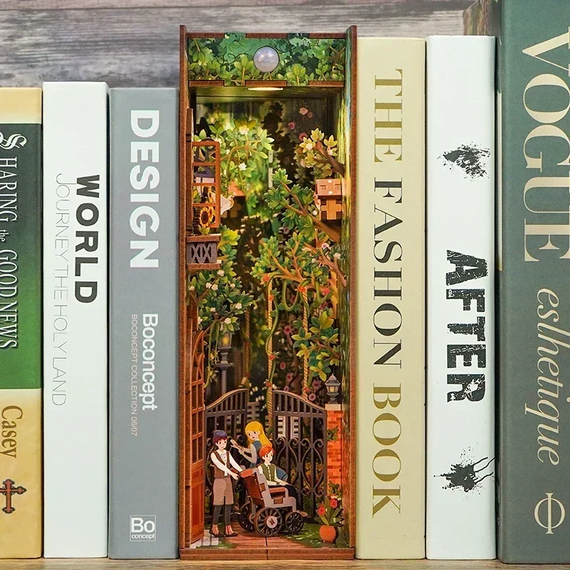 DIY Wooden Book Nook Shelf Ins - огляд і ціна Diy Wooden Book Nook Kit Shelf Insert