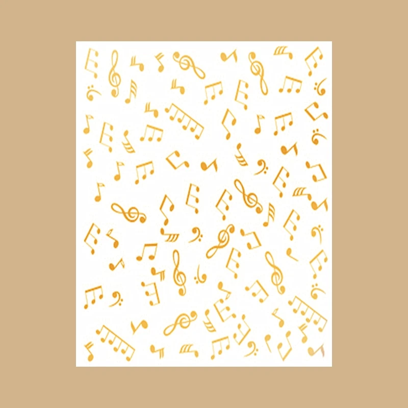 Notes Music Background Hot Foi - огляд і ціна Blank Sheet Music Notebook