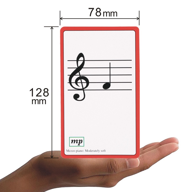 Music Flash Cards piano guitar - огляд і ціна Blank Sheet Music Notebook