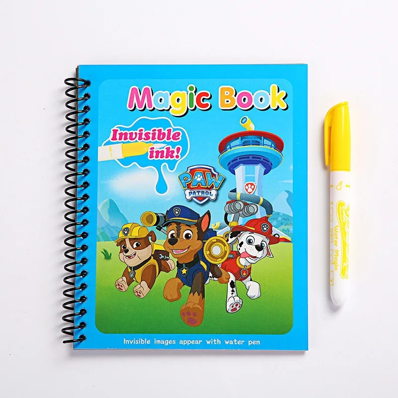 Paw Patrol Reusable Magic Wate - огляд і ціна Reusable Water Magic Coloring Book