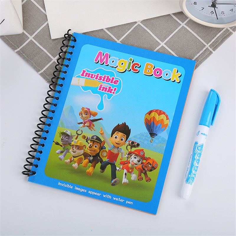 Paw Patrol Reusable Magic Wate - огляд і ціна Reusable Water Magic Coloring Book